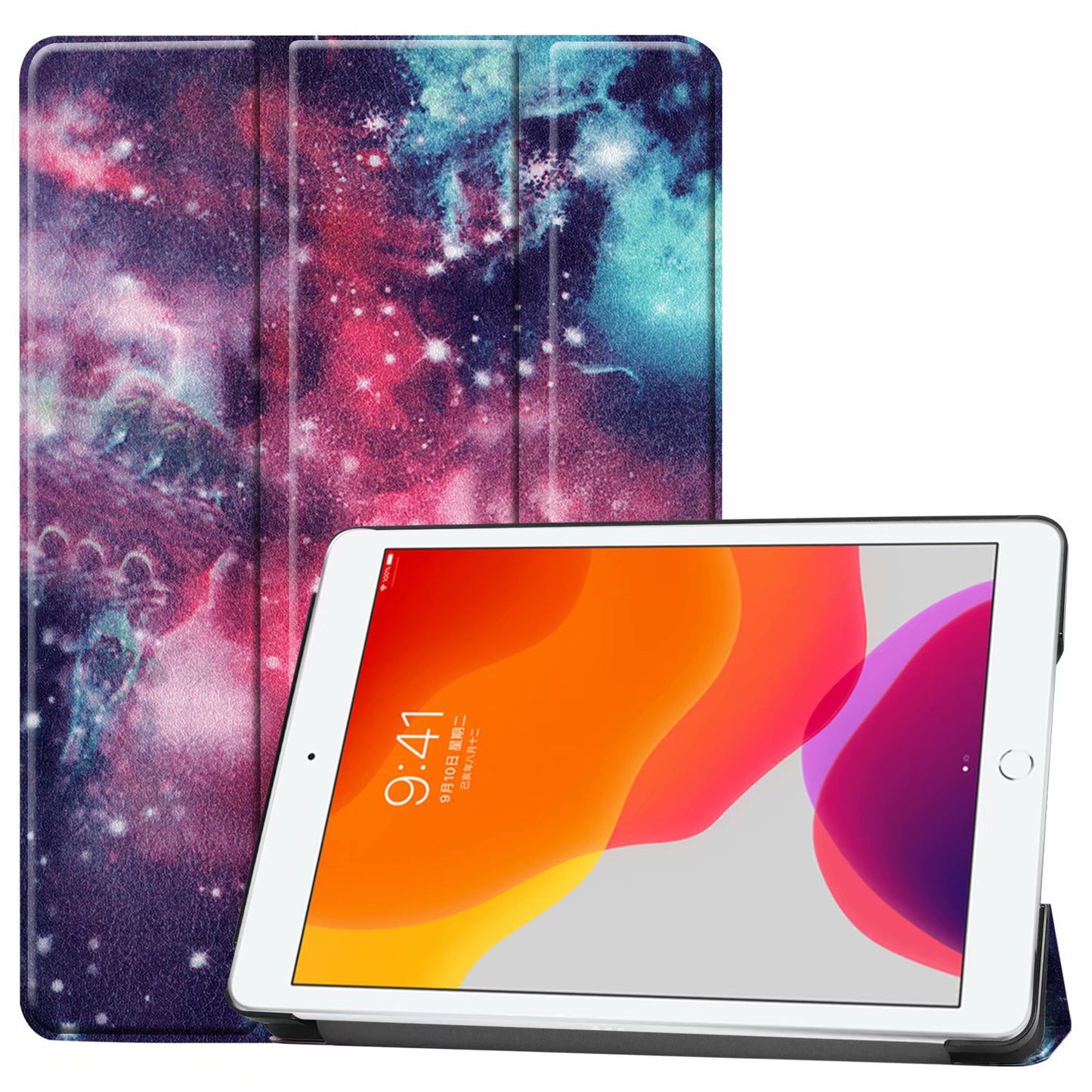 in stock Suitable for 2021 New Nokia T20 10.4 inch Tablet PC Protective Leather Case Three-fold Ultra-thin Case
