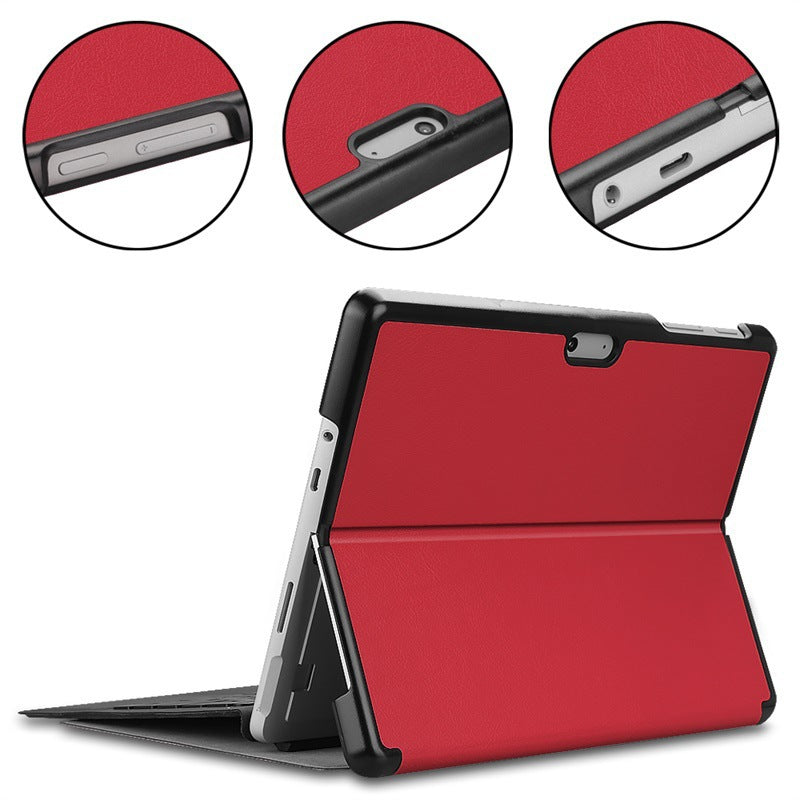 for 2020 microsoft Surface go2/Surface go castor pattern insert pen with keyboard case