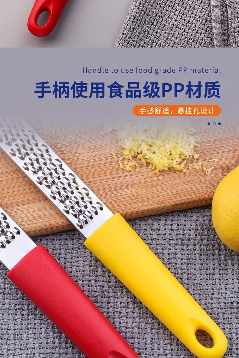 Cross-Border Stainless Steel Cheese Grater Multifunctional Cheese Grater Baking Tool Chocolate Lemon Grater Cheese Grater