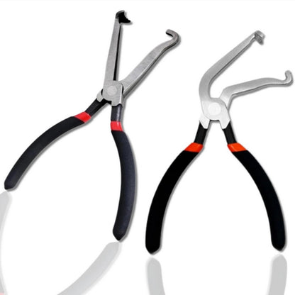 Red and black elbow 60 degree power-off pliers bolt pliers multi-purpose pliers car oil pipe separation harness pliers cross-border pliers