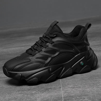 Lion Eagle Dell Torre Shoes Men's Shoes Breathable 45 Thick Bottom Black Plus Size 46 Joker 47 Casual Shoes 48 sneaker