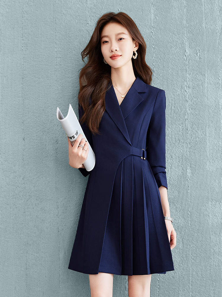 Gao Ding Light Luxury Suit dress Women's 2024 New Business Wear Business Commuter Gold Store Sales Department Work Clothes
