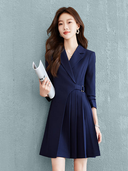 Gao Ding Light Luxury Suit dress Women's 2024 New Business Wear Business Commuter Gold Store Sales Department Work Clothes