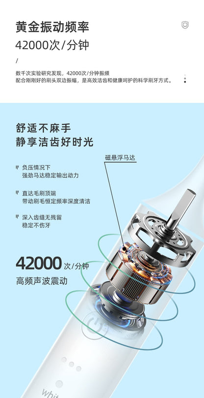 Factory wholesale soft bristle toothbrush flusher portable adult children universal ultrasonic electric toothbrush charging