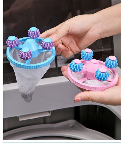Washing Machine Filter Bag Lint Remover Cleaning Floating Household Artifact Washing and Protection Ball Lint Removal Lint Filter Laundry Bag