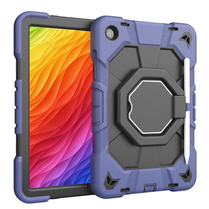 Suitable for Samsung Tab A9+ Tablet Protective Cover Satchel A9Plus Silicone Rotating Stand Kidsren's Anti-Fall Shell