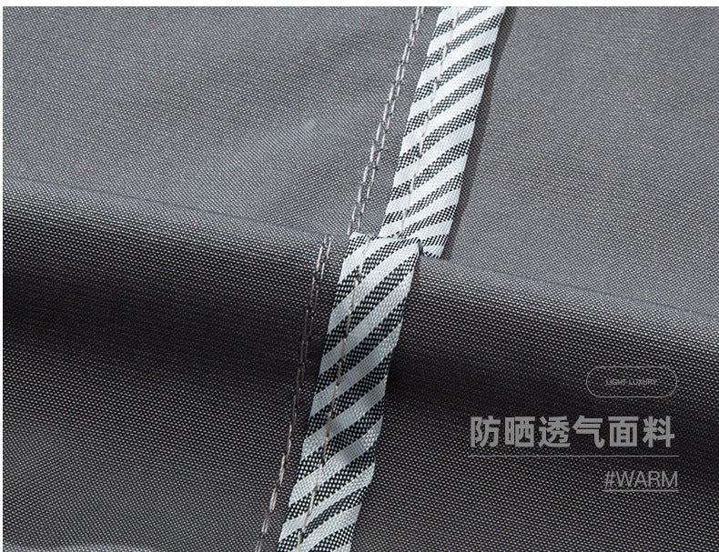 Cross-Border Summer Cooling Air-Conditioning Clothing with Fan Refrigeration Workwear Outdoor Heatstroke Prevention Fan Clothing Men's Labor Protection Clothing Work Clothes