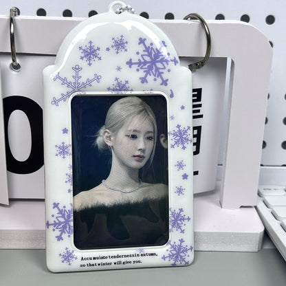 Supply Original Card Sleeve Small Card PVC Earth Flavor Star-chasing Aidou Campus Card Storage Card Bag Display Pendant Protective Cover