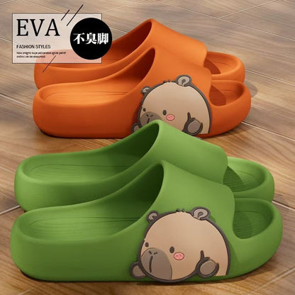 Eva Slippers for Women, Non-Slip, Anti-Odor, Summer Home Slippers, Men's Home Indoor Bathroom Bathing Slippers