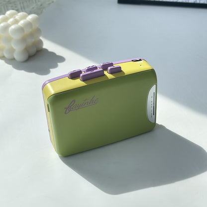 Bayin Box Cross-Border Transparent Retro Tape Player Recorder Walkman Headphone Player Tape Player Radio