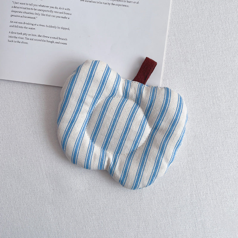 Meizuo Elements Korean-Style Ins-Style Apple Quilted Coasters Fabric Tea Coasters Cute Anti-Scalding Mats Factory Direct Sale