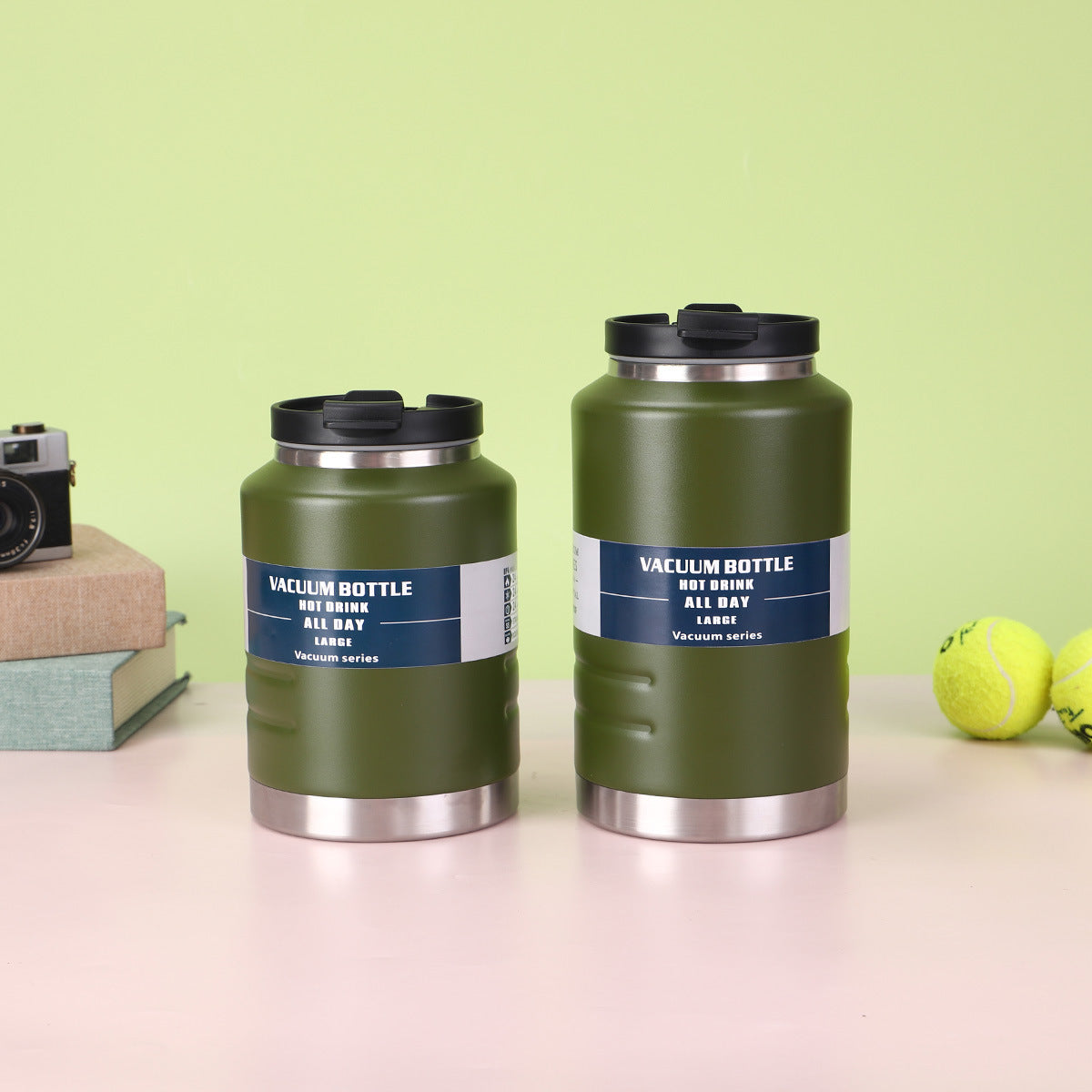 Cross-Border New 304 Stainless Steel Thermos Cup Large Capacity Ton Barrel Outdoor Portable Ice Bucket Wholesale