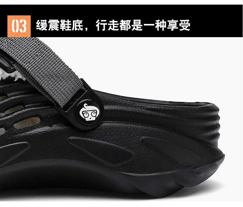 Cotton Slippers for Home, High-End Outer Wear, 2025 Winter New Cross-Border Cotton Shoes Manufacturer Wholesale Cotton Tow