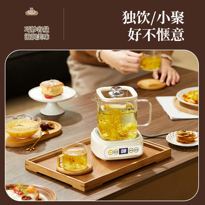 Health Pot Multi-functional New Household Glass Kettle Small Office Tea Maker Dormitory Flower Tea Pot Gift