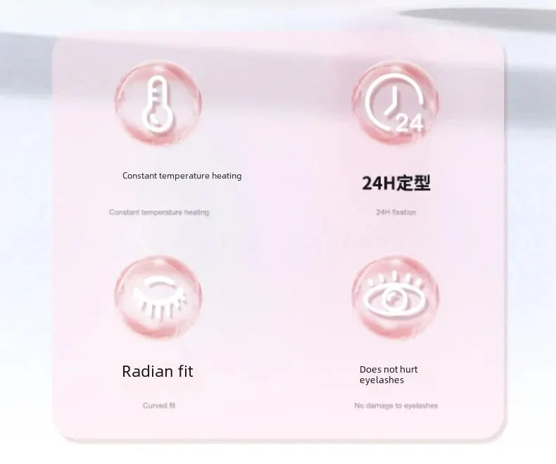 Cross-border new electric eyelash curling device electric eyelash curling device heating styling Beauty Makeup Eyelash curler beauty instrument by PDG ibma