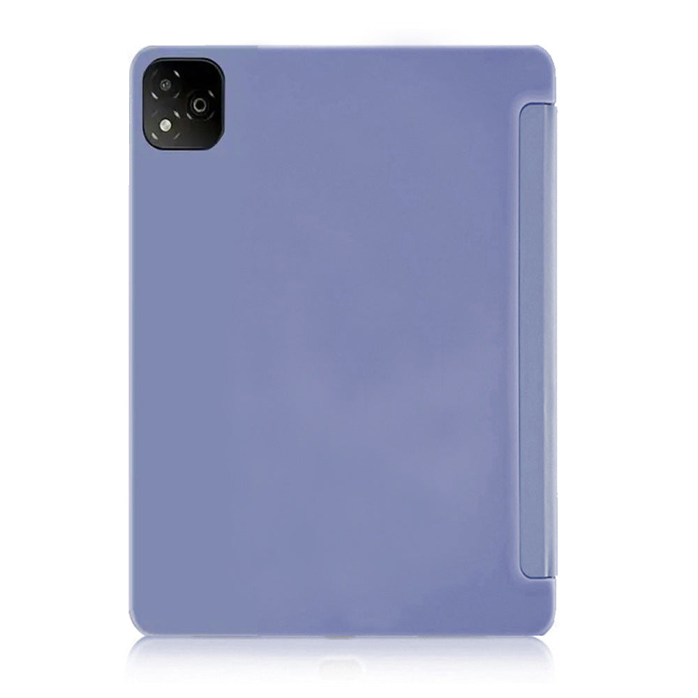 Suitable for sound transmission flat Infinix XPAD X1101 protective leather case all-inclusive tri-fold TPU soft case