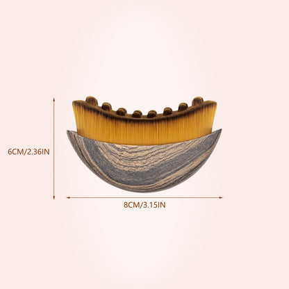 Facial Massage Brush Lymphatic Contouring Face Brush for Face Contouring Eye and Neck Care