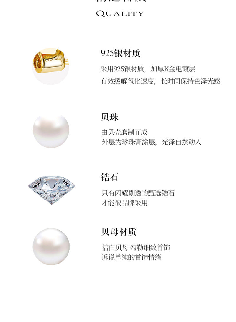 S925 Silver Simple and Fashionable Fulu Gourd Clavicle Chain Inlaid with Natural Hetian Jade High-End Necklace Factory Direct Sale