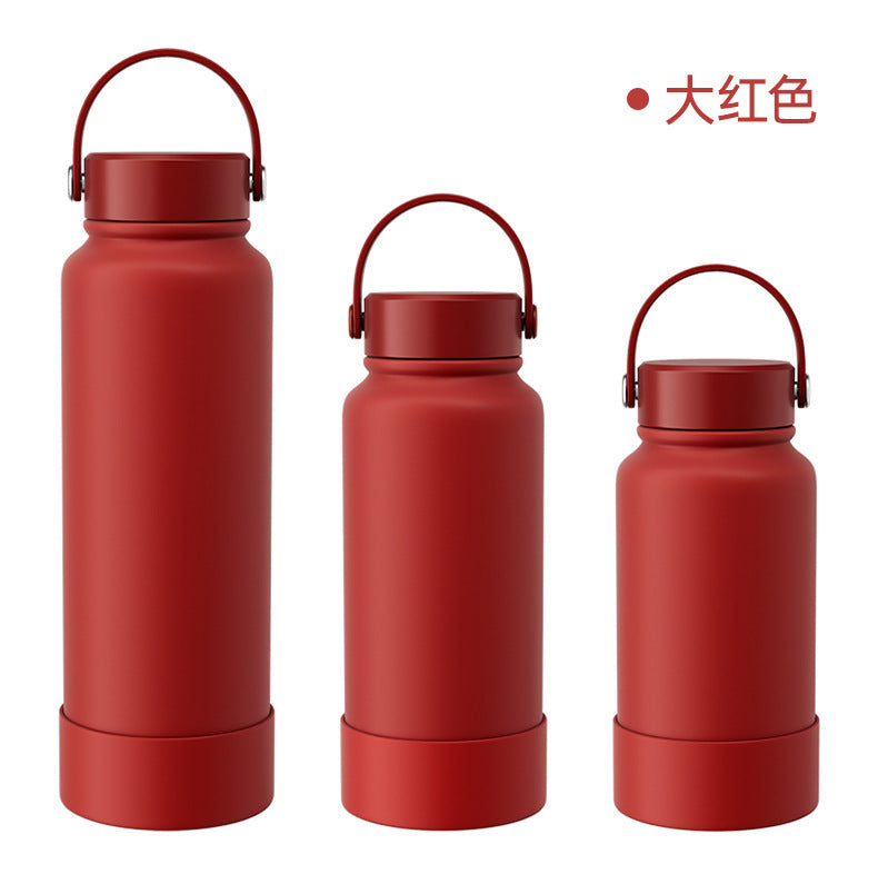 Space Kettle Thermos Cup with Large Capacity, Customizable Pattern and Logo, Stainless Steel Sports Portable Water Bottle Wholesale