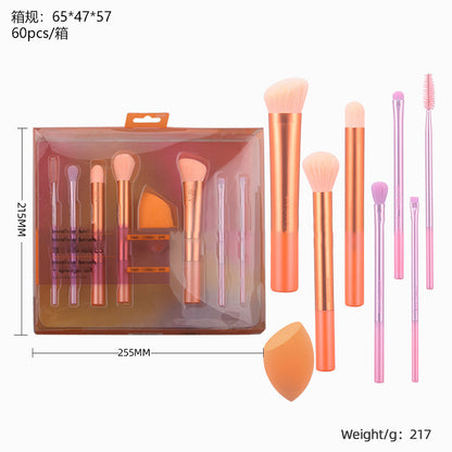 American RT series full set of makeup brushes suit 1997 blush brush vignetting brush eye shadow brush beauty eggs for foreign trade