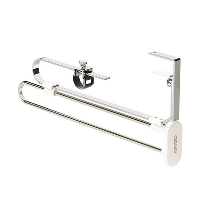 Pull-out trouser rack telescopic slide rail top trouser hanger clothes rail wardrobe built-in pants hanging pants hanging storage wholesale