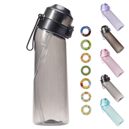 Cross-Border Popular Drinking Water Artifact 0 Sugar 0 Calorie Extract Fruity Flavor Ring Cup with Hand Rope Portable Outdoor Sports Water Cup
