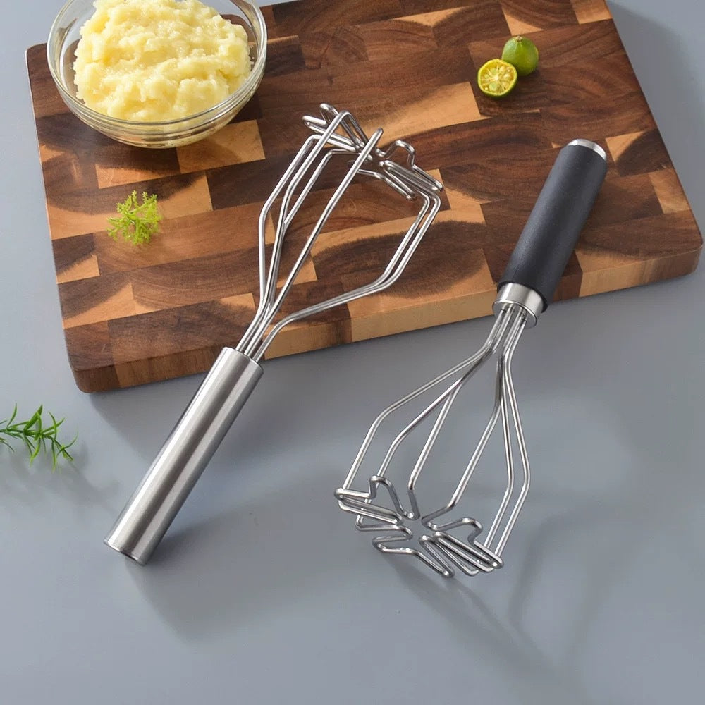 Stainless Steel Potato Mud Press Potato Mudder Manual Press Potato Mudder Manual Double Layer Mudder