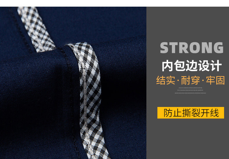 Pure cotton summer anti-static card pocket work clothes gas station filling station thin gas petrochemical long sleeve labor protection clothing