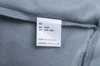 Hooded Sweater | Non-Deformable Pure Cotton Sweater Xinjiang Cotton Shoulder Pullover Autumn and Winter Solid Color ins Street Tide Hoodie
