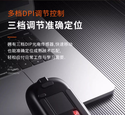 Wireless Mouse Rechargeable Mute Laptop Bluetooth Tablet Business Office for Dell HP Lenovo