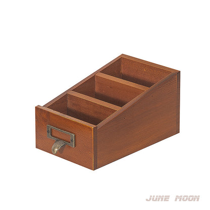 Bedside Remote Control Phone Holder Desktop Organizer Lipstick Perfume Storage Box Makeup Brush Holder Pen Holder Desk Pencil Box