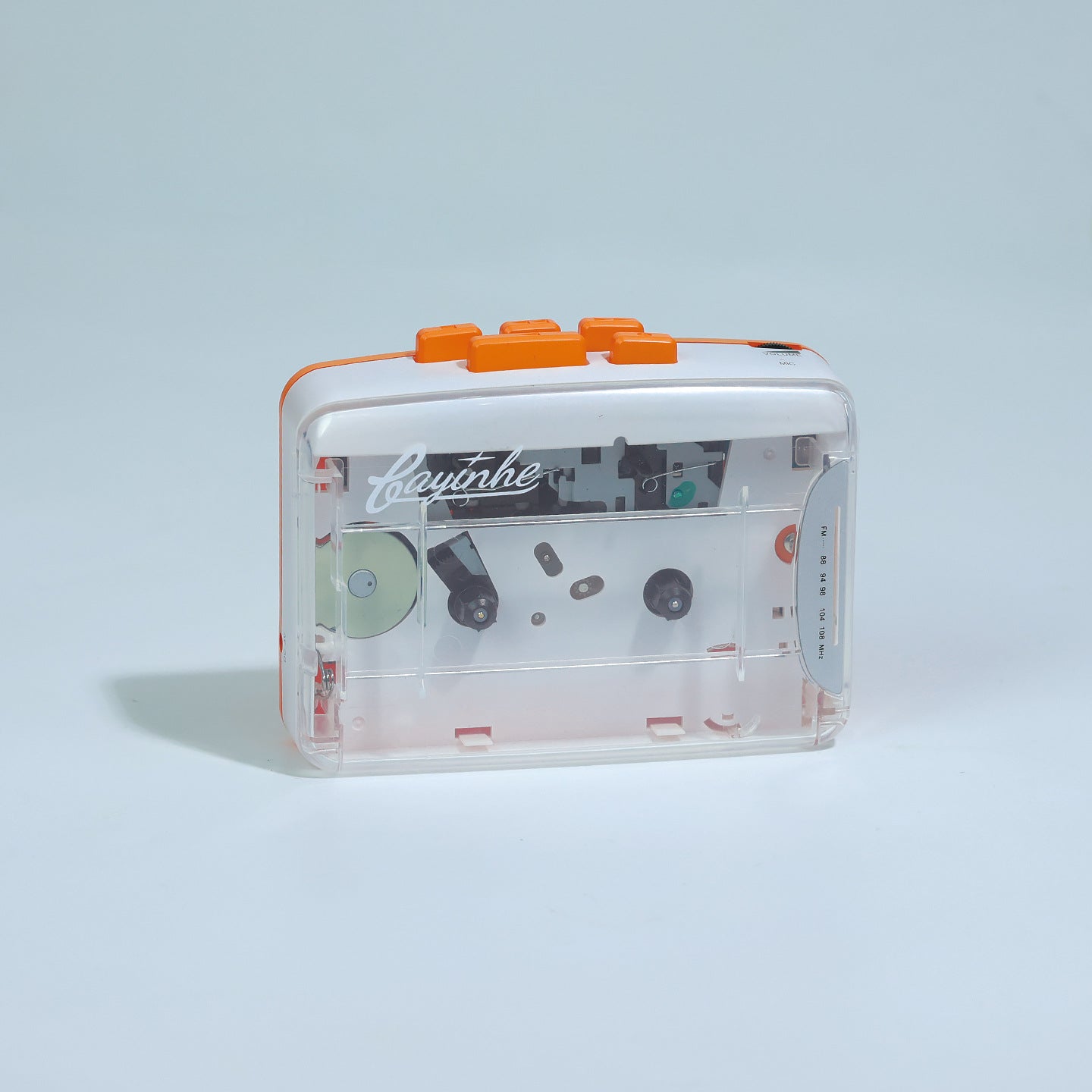 Bayin Box Cross-Border Transparent Retro Tape Player Recorder Walkman Headphone Player Tape Player Radio