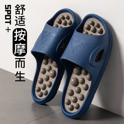 Massage Slippers for Women 2025 New Model Home Indoor Non-Slip Health-Preserving Acupressure Foot Point Slippers for Men Summer