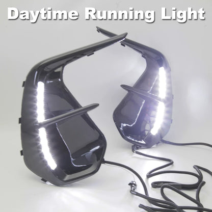 Fit 2022-2024 Subaru BRZ Dual Color LED Fog Light DRL/Turn Signal Bezel fog Lamp