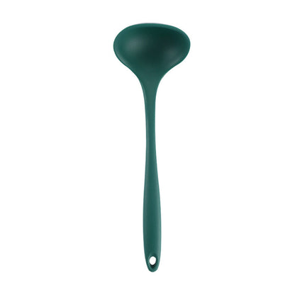 In-Stock Two-Color Silicone Kitchen Utensils, Kitchen Supplies That Won'T Damage Pots, Easy to Clean, Strainer, Soup Spoon, Spatula Set, Non-Stick Pan