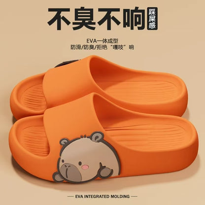 Eva Slippers for Women, Non-Slip, Anti-Odor, Summer Home Slippers, Men's Home Indoor Bathroom Bathing Slippers