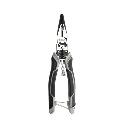 German-Style Multi-Functional Hand Pliers, Industrial-Grade Eccentric Wire Pliers, Needle-Nose Pliers, Diagonal Nose Pliers, Electrician's Special Pliers for Wire Stripping