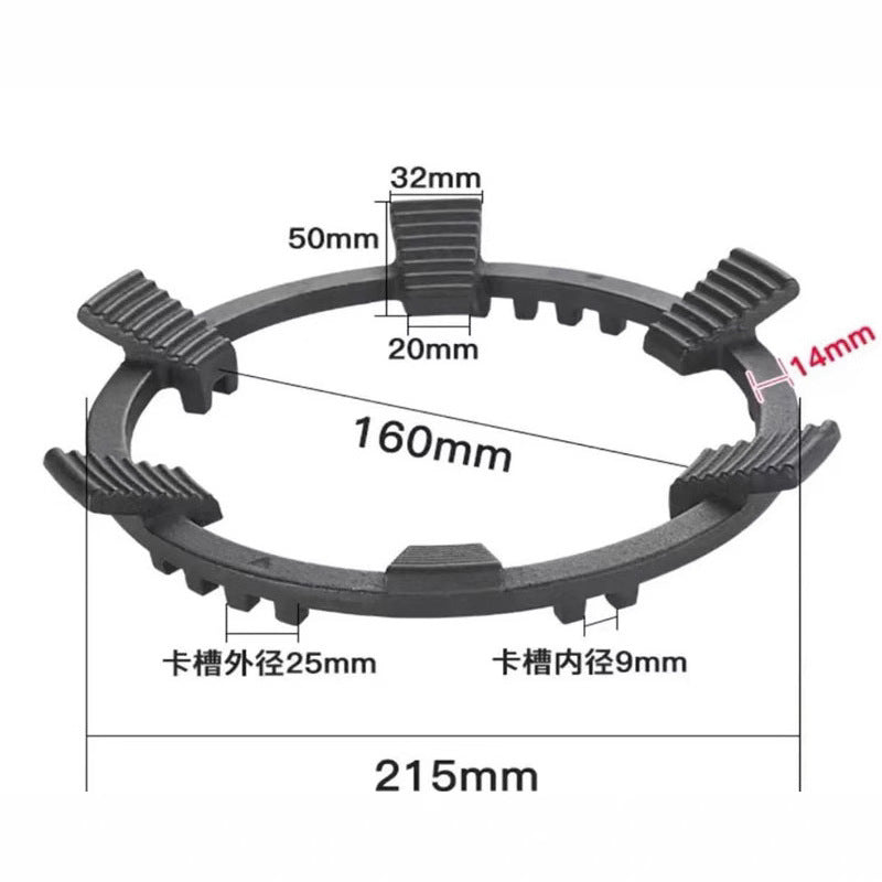 Universal Stove Rack, Wok, Small Pot Rack, Gas Stove Bracket, Gas Stove Four or Five Claw Milk Pot, Non-Slip Auxiliary Stove Rack Accessories