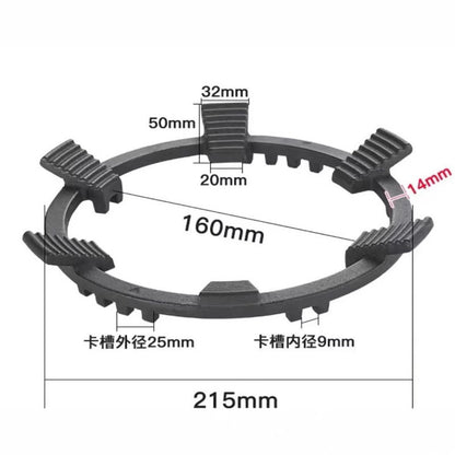 Universal Stove Rack, Wok, Small Pot Rack, Gas Stove Bracket, Gas Stove Four or Five Claw Milk Pot, Non-Slip Auxiliary Stove Rack Accessories