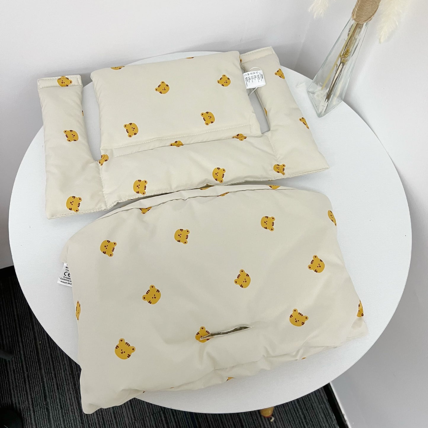 Ins Nordic Style Baby Dining Chair Children's Growth Chair Cushion Baby Dining Chair Cushion Waterproof and Urine-proof Sitting