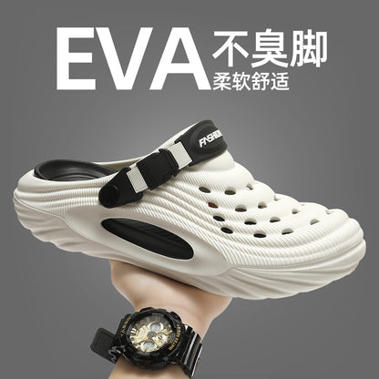 Trendy Men's Clogs Summer 2025 New Non-Slip Beach Surgical Operating Room Driving Outdoor Sandals Men's