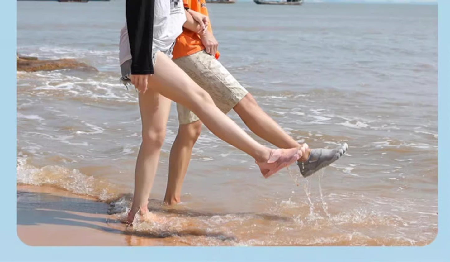 New beach shoes men's and women's anti-sand quick-drying sea-catching reef shoes seaside can be launched wading water-tracing non-slip fishing shoes
