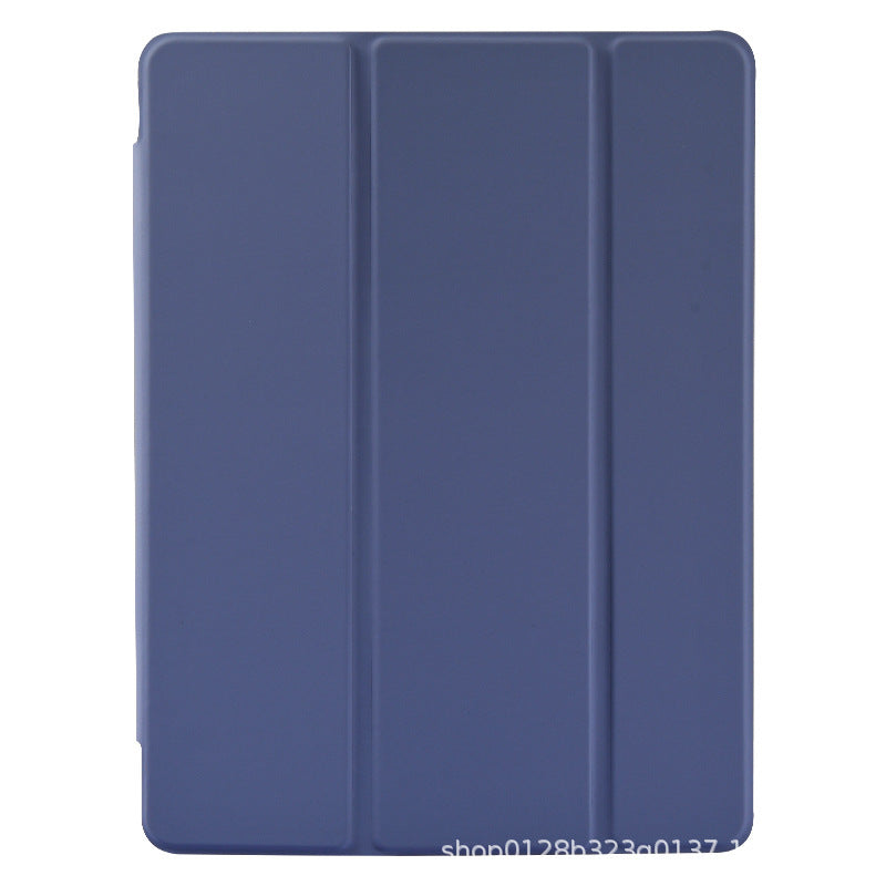 Suitable for ipad2021 protective sleeve with pen slot Apple 9 transparent frosted 10.2 inch silicone shell A2602 anti-fall