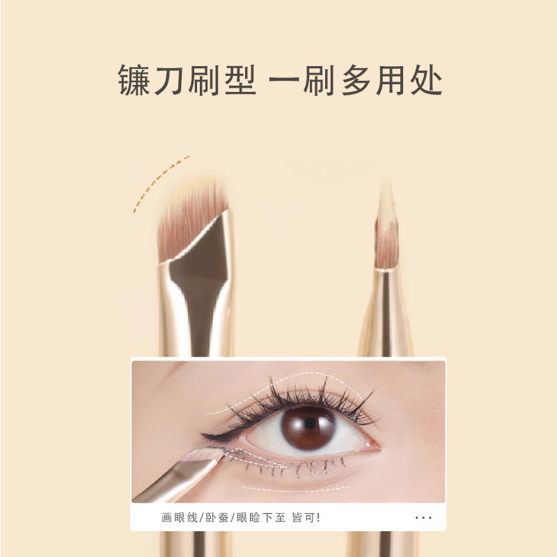 Source Manufacturer Makeup Brush Cangzhou 15 Pieces Gilt Eye Brush Blade Eyebrow Brush