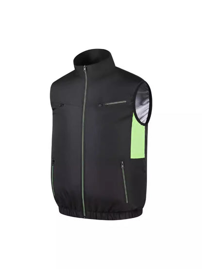 New sleeveless fan clothing air conditioning clothing summer outdoor heatstroke cooling clothes with fan Japan and South Korea cross-border wholesale