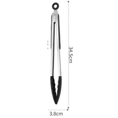 Silicone kitchenware suit 8-piece set stainless steel tube handle spatula baking scraper egg beater cooking hot pot spoon