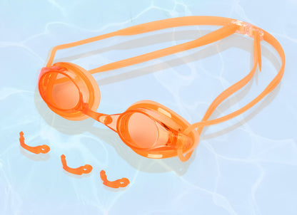 Factory Direct Sales Swimming Goggles Hd Waterproof Anti-Fog Electroplating Color Plated Universal Racing Diving Professional Swimming Goggles Wholesale