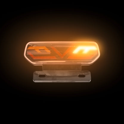 Factory wholesale electric car motorcycle tail light assembly 12V with bracket LED horse racing three-in-one driving tail light
