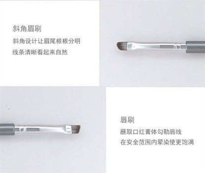First-time beginner makeup brush suit powder brush eye shadow brush blush brush Cangzhou full set of beauty brush super soft