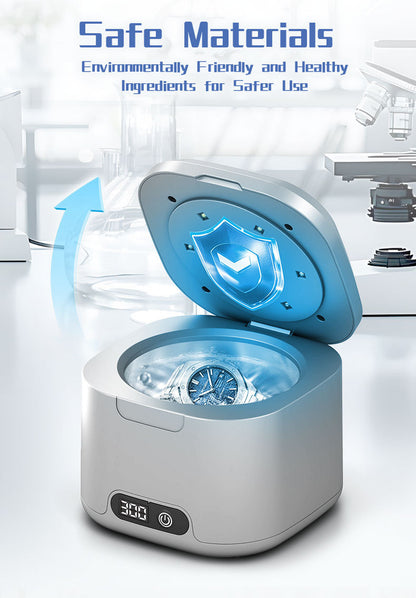 Cross-Border Amazon Ultrasonic Denture Cleaning Machine Uv Ultraviolet Ultrasonic Cleaning Machine Household Jewelry Braces
